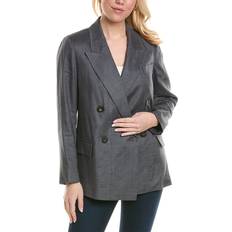 Peserico Peserico Linen & Wool-Blend Jacket