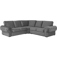 Mercer41 Verona Corner Velvet Sofa