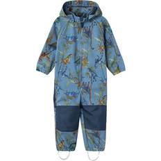 Boys Soft Shell Overalls Children's Clothing Name It Alfa Softshell Suit - Coronet Blue (13223413)