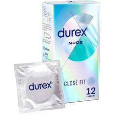 Silicon Condoms Sex Toys Durex Nude Close Fit Condoms 12-pack