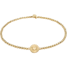 Joma Jewellery Heart Anklet - Gold