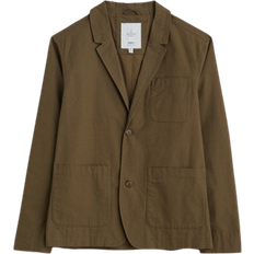 Green Blazers Seasalt Cornwall Men's Towen Organic Cotton Blazer - Seagrass