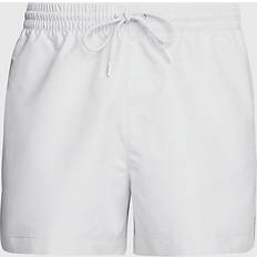 Calvin Klein Blue - Men Swimwear Calvin Klein Short Drawstring Swim Shorts Logo Tape Blue