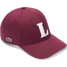 Lacoste Red Accessories Lacoste Men's Contrast Logo Twill Baseball Cap Ixz Spleen