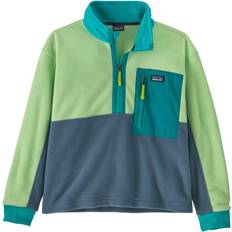 Hiking Fleece Jackets Patagonia Kid's Microdini ½ Zip Fleece Pullover - Utility Blue