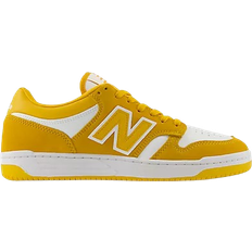 New Balance 480 - White/Varsity Gold