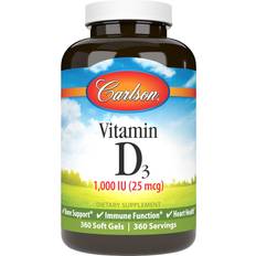 Carlson Vitamin D3 1000 IU 360 pcs