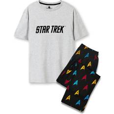 Star Trek Mens Logo All-Over Print Pajama Set