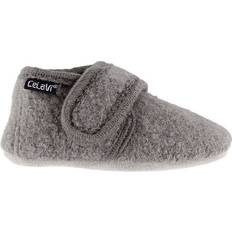 Wool Children's Shoes CeLaVi Baby Wool Shoes - Grey