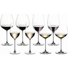 Riedel Veritas Pinot Noir Cabernet Red Wine Glass, White Wine Glass 39.5cl 8pcs