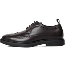 HUGO BOSS Men Low Shoes HUGO BOSS Larry Derby Shoe Dark Red