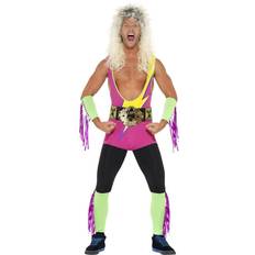 Smiffys Retro Wrestler Costume