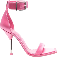 Alexander McQueen Women Heeled Sandals Alexander McQueen Satin Sandals - Pink