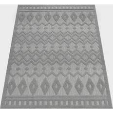 Paco Home Indoor & With Geometric Trellis High-Low Gray