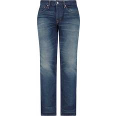 Tom Ford Indigo Slim-Fit Jeans STRONG HIGH/LOW BLUE WAIST