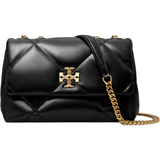 Tory Burch Small Kira Diamond Quilt Convertible Shoulder Bag - Black