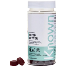 Known Nutrition Sleep Better Mixed Berry Vegan Gummy 60 pcs