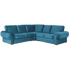 Mercer41 Verona Corner Velvet Sofa