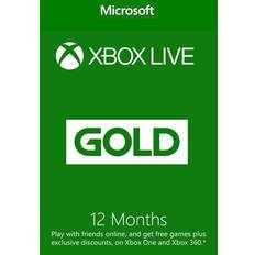 Microsoft Xbox Live Gold Membership EU & UK 12 Month