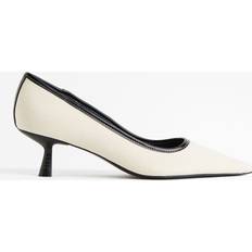 H&M Ladies White Canvas court shoes