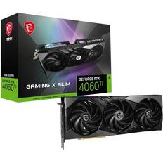 MSI GeForce RTX 4060 Ti Graphics Cards MSI GeForce RTX 4060 Ti GAMING X SLIM HDMI 3 x DP 8GB