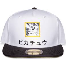 Pokémon Pikachu Japanese Patch Snapback Baseball Cap White