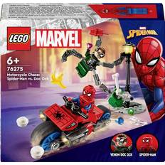 LEGO Marvel Motorcycle Chase Spider Man Vs Doc Ock 76275