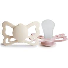 Frigg Butterfly Anatomical Silicone Pacifiers 2-pack