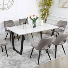 Easy Imex Marble Dining Set