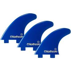 Northcore Slice S5 Essentials Surfboard Fins-Blue One