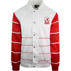 Majestic L.F.C Liverpool FC Mens White/Red Bomber Jacket