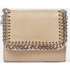 Stella McCartney Falabella Flap Wallet, Woman, Toffee brown - U