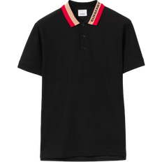 Men - XXXS Polo Shirts Burberry Polo T-shirt - Black