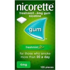 Nicorette Freshmint 4mg 105pcs Chewing Gum