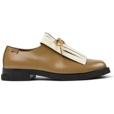 Oxford Camper Twins Formal shoes for Women Brown, 3, Smooth leather