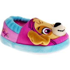 Nickelodeon Toddler Girls Paw Patrol Dual Sizes House Slippers Pink, Blue