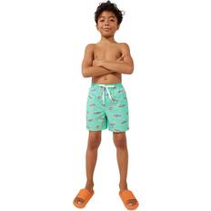 Chubbies Boys' Printed Swim Trunk Mint/Apex Swimmers, Boy's Athletic Shorts at Academy Sports