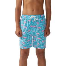 Chubbies Boys' Printed Swim Trunk Light Blue/Pink, Boy's Athletic Shorts at Academy Sports