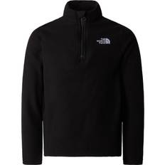 Hiking Children's Clothing The North Face Teen Glacier 1/4 Zip Fleece - TNF Black