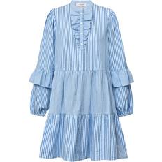 A View Karin Dress - Blue/White Stripe