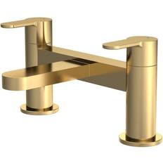 Brass Bath Taps & Shower Mixers Nuie Arvan (ARV803) Brushed Brass