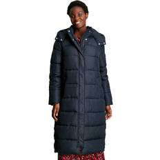 Joules Clothing Womens Elberry Length Warm Padded Jacket Navy