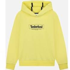 Timberland Kids Logo Print Fleece Hoodie Yellow years