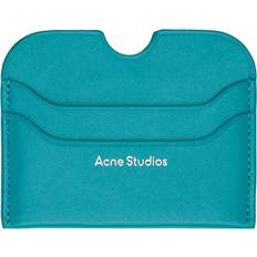 Acne Studios Men's Elmas Large S Card Holder Teal Blue - Teal