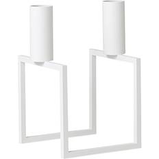 Audo Copenhagen Line White Candlestick 10cm