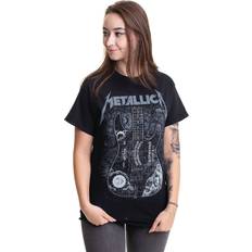 Metallica Hammett Ouija Guitar T Shirt Black