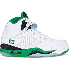 Nike Air Jordan 5 Retro W - White/Black/Ice Blue/Lucky Green