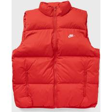 Nike Red Vests Nike Herren Club Puffer Vest, University Red/White, FB7373-657