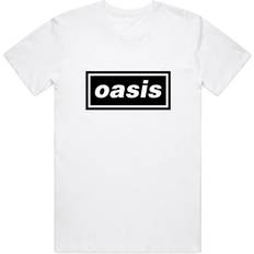 Oasis Decca T-shirt Unisex - White