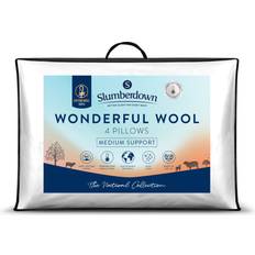 Wool Textiles Slumberdown 4 Pack Wonderful Wool White